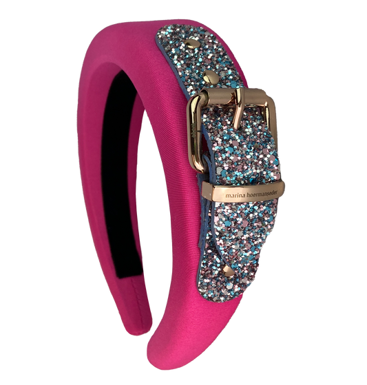FABIENNE HAIRBAND PINK BLUE