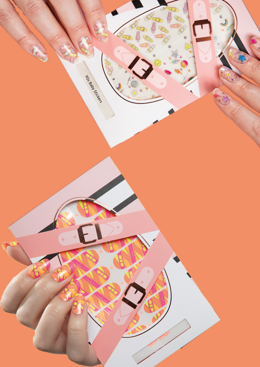 MANIKO x MH Bundle 90s Baby Stickers + Neon Strap