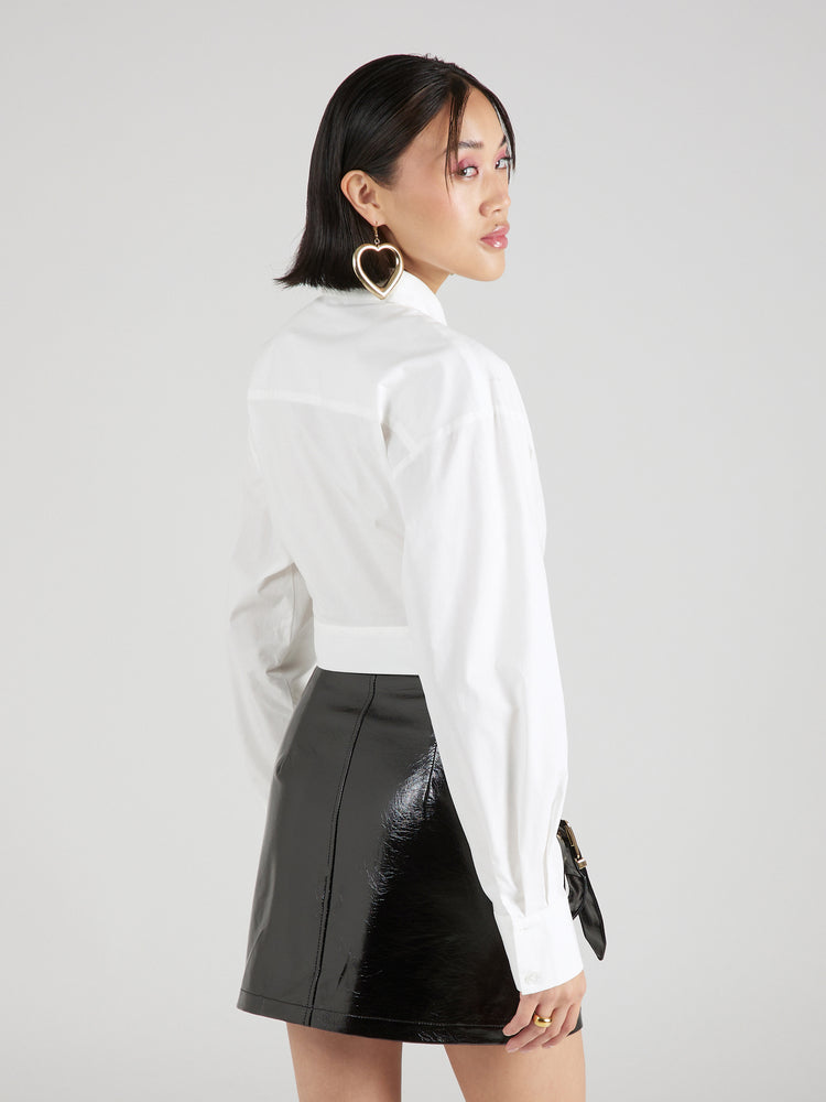 GOTS BINIA BLOUSE - WHITE