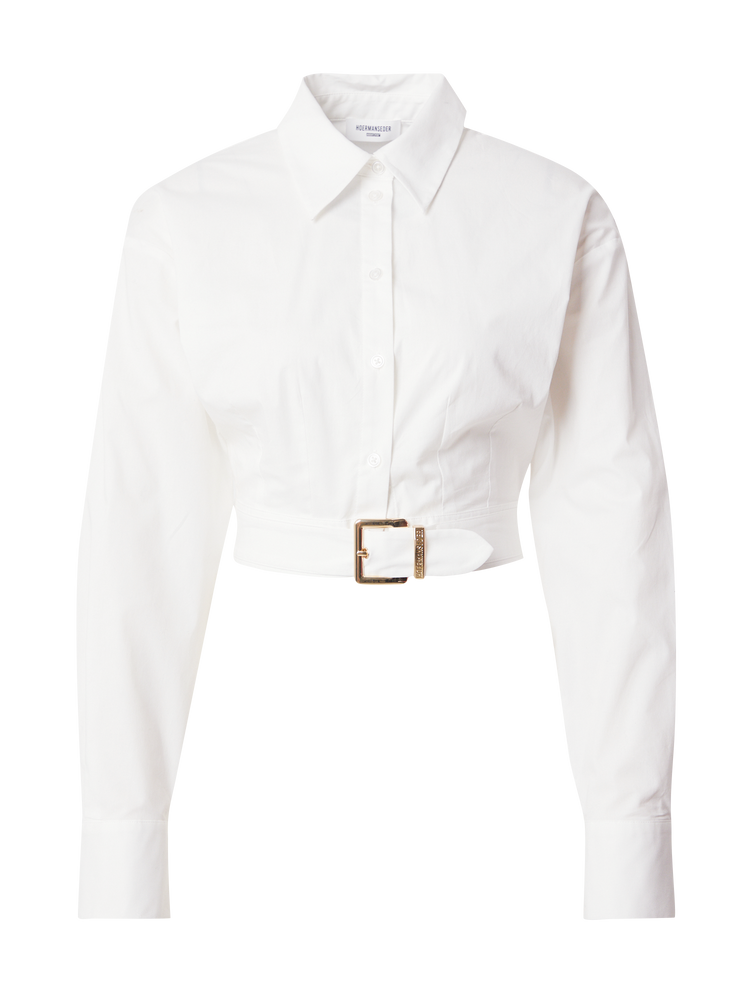 GOTS BINIA BLOUSE - WHITE