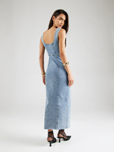 DENIM DRESS LONG