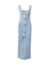 DENIM DRESS LONG