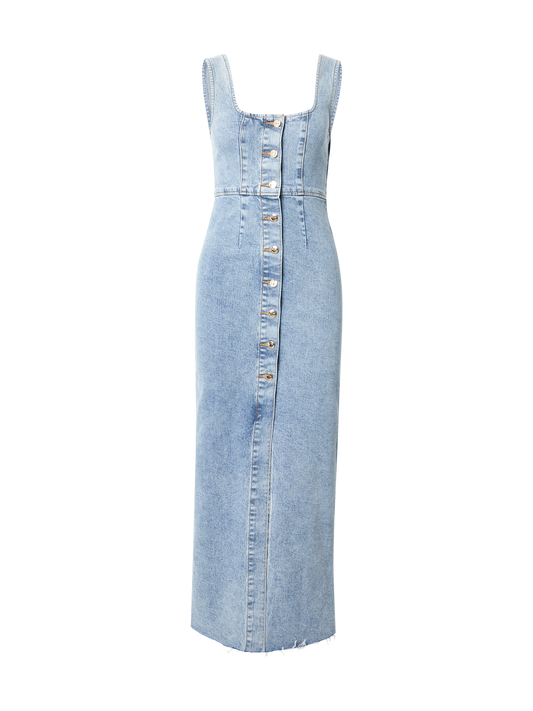 DENIM DRESS LONG