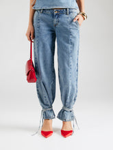 JEANS WITH BOW – BLUE