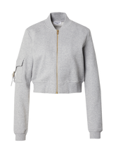 SWEATSHIRT WITH POCKET DETAIL – GREY