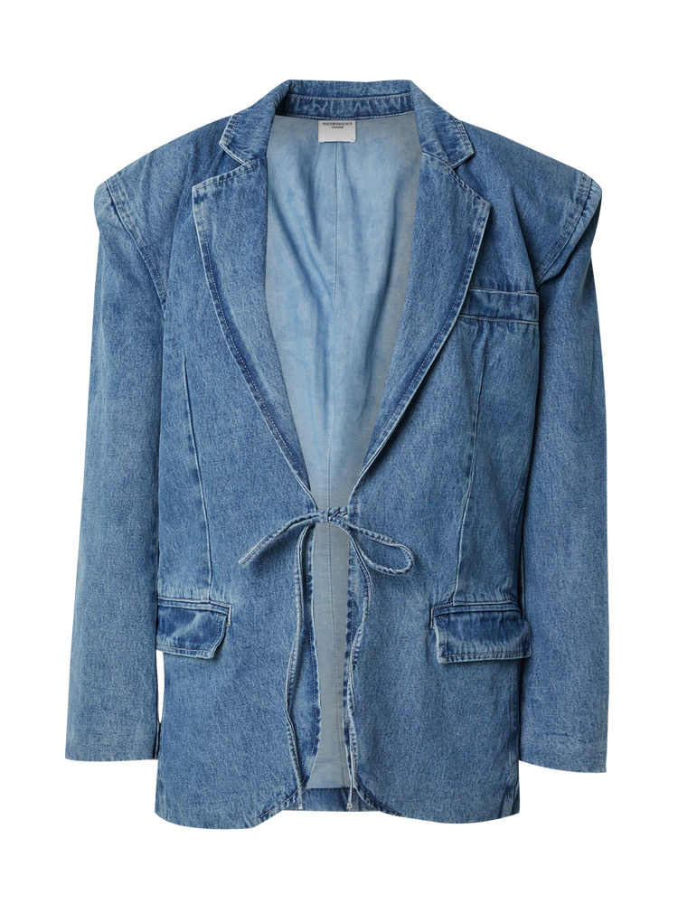 OVERSIZED DENIM BLAZER