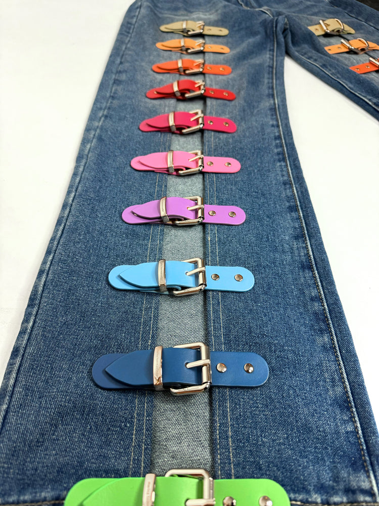 BUCKLE JEANS RAINBOW STRAIGHT